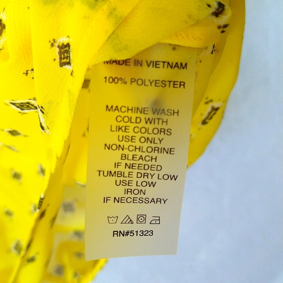 CHAUS TIE Front Blouse NWT - Picture 9 of 10